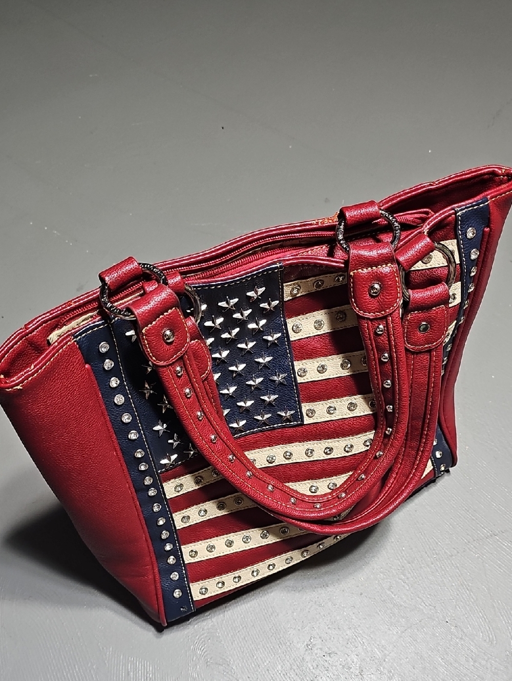 Montana West Bags American Pride Womens Conceal Carry Handbag Patriotic EUC - Picture 16 of 16